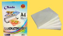 A3 Laminating Film-100 MIC /Okada /Laminating Film /Laminate Film /Laminating Pouch /A3 Size /A3 Laminating Film