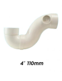 ATKC UPVC Fittings P-Trap I/O 4" (110MM)