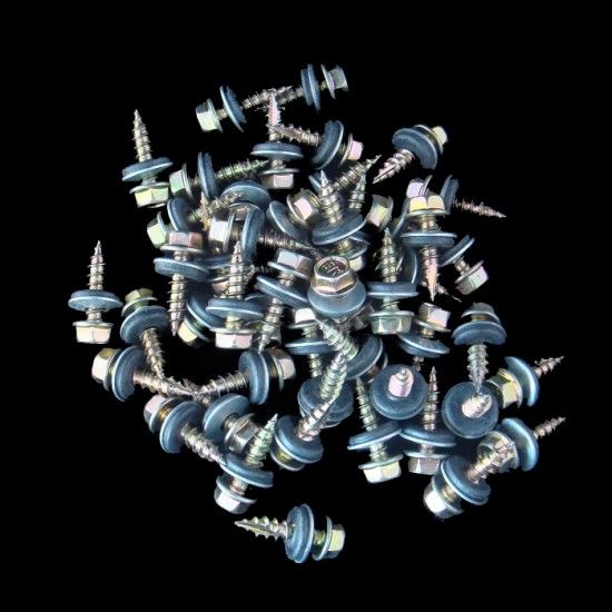 ATKC Self Tapping Screw TD640HW(ZY) #12 x 40.0mm Zinc Yellow (50PCS/PKT)