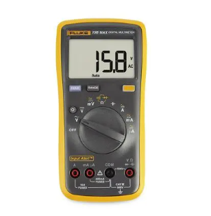 Fluke 15B MAX-02 FLK-15B MAX-02/APC Flk-15b Max-02/apc,upgraded 15b+ With Input Alert And 1mm Test Leads