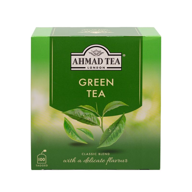 AHMAD TEA GREEN TEA 100 TEABAGS