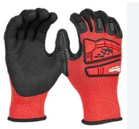 Milwaukee Impact Cut Level 5 Nitrile Dipped Gloves (Size: L) 48-73-8152