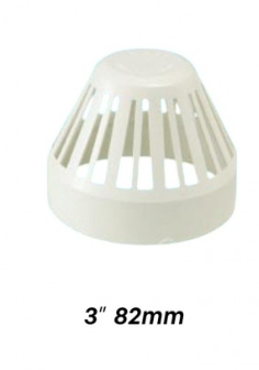 ATKC UPVC Fittings Vent Cowl 3" (82MM)