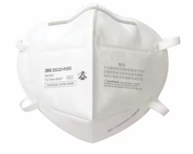 3M™ PARTICULATE RESPIRATOR 9502+, N95, 500 EA/CASE ID 7100240920UPC 56912504293538