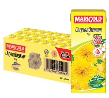 Marigold Asian Drinks - Chrystanthemium Tea (250ml x 1ctn x 24unit)
