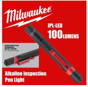 Milwaukee LED 100 Lumens Pen Light (AAA Alkaline) IPL-LED