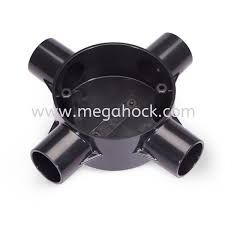 PVC Conduit (Round Box - 4 Way) - 25mm