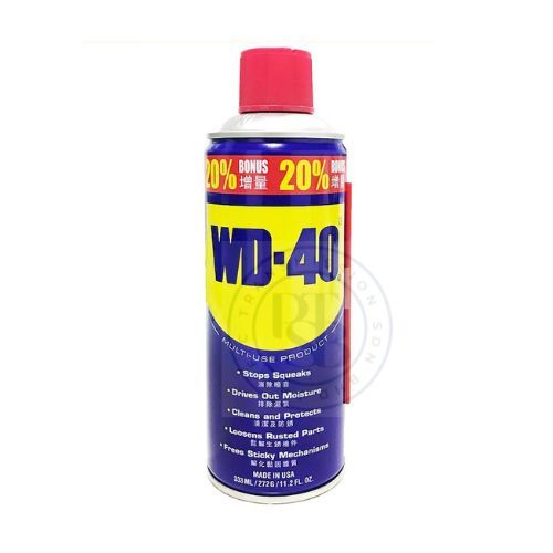 WD-40 LUBRICANT / WD40 / LUBRICANT / 333ml / ANTI-RUST / MULTIPURPOSE LUBRICANT / SPRAY / WD4D