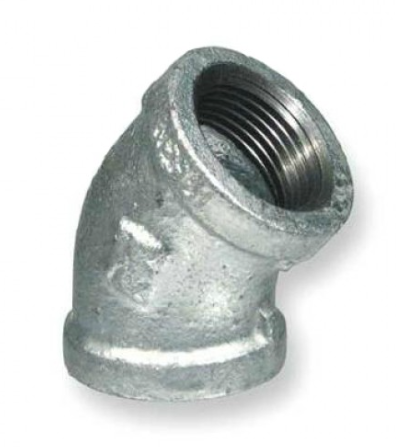 ATKC Galvanized Iron (GI) Fittings Equal Elbow 1"