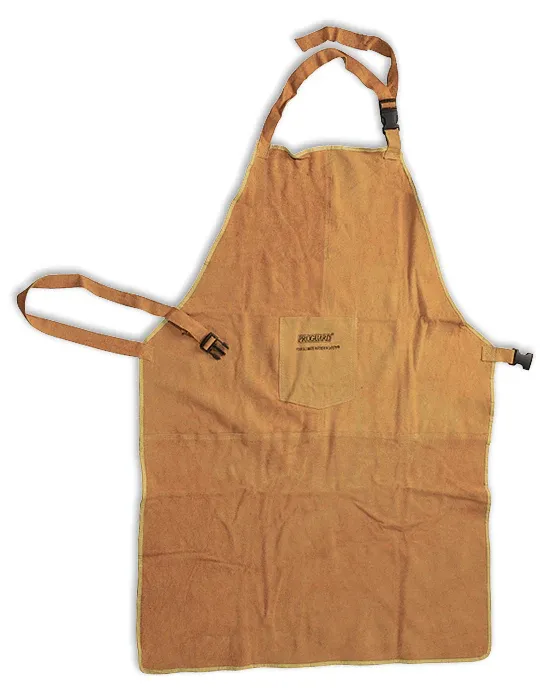 Proguard Leather Protective Apron WPG218YLW 24" x 36"