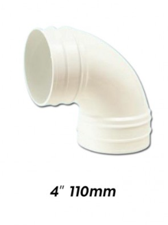 ATKC UPVC Fittings Sweep Bend I/O 4" (110MM)