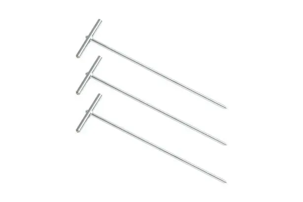 Fluke GEOAC ES-162P3-2 Earth Ground Stake Set For 3 Pole Measurement, Fluke-1623-2/1625-2