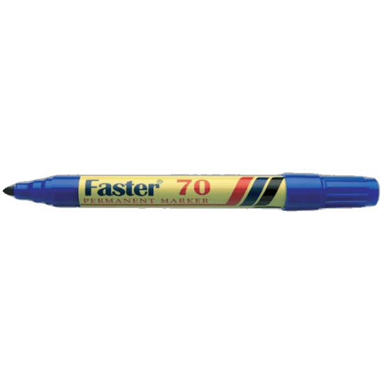 FASTER Marker Permanent Blue
