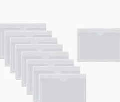 EAST FILE Z 2850 NAME CARD HOLDER 50 PCS