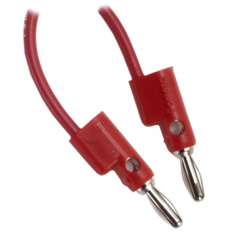 Fluke PATCH B-60-2 Banana Plug Patch Cord (red)