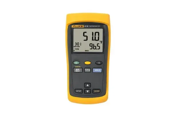 Fluke 52-2 FLUKE-52-2 60HZ/APAC Fluke-52-2 60hz/apac,dual Input Thermometer, 60hz Noise Rejection For Apac