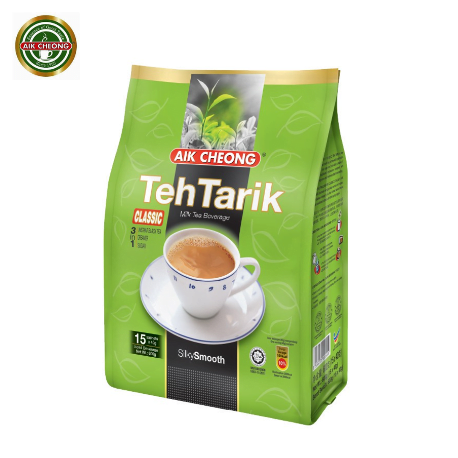 AIK CHEONG  TEH TARIK 3IN1  CLASSIC PACK  15 X 40G