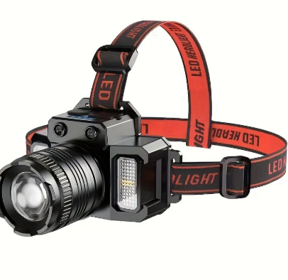 Headlamp Rechargeable Waterproof Torch Light Flashlight Glare T8 Zoom Headlight USB Outdoor