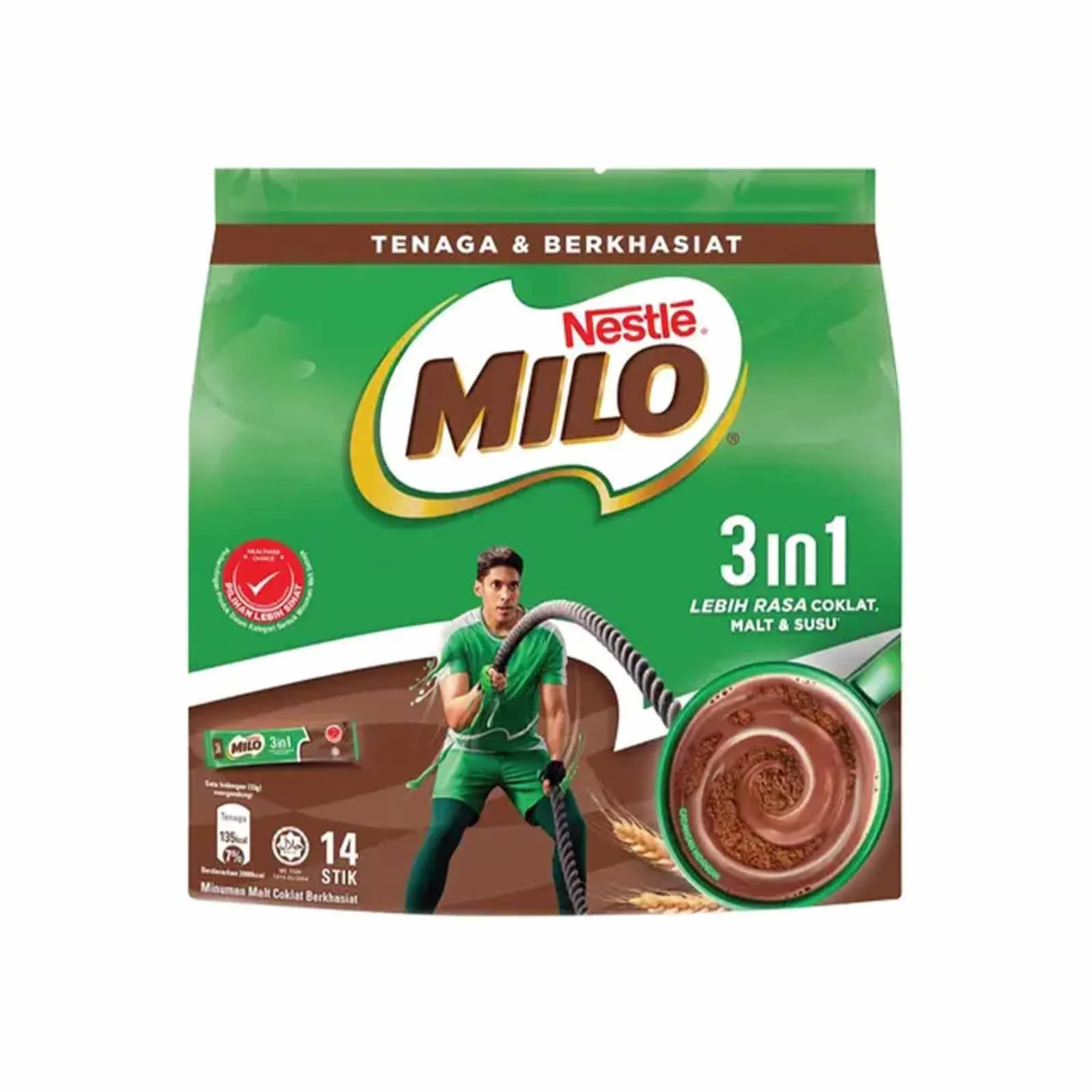 NESTLE MILO 3 IN 1 ACTIVGO ORGINAL 30 STICK X 33G
