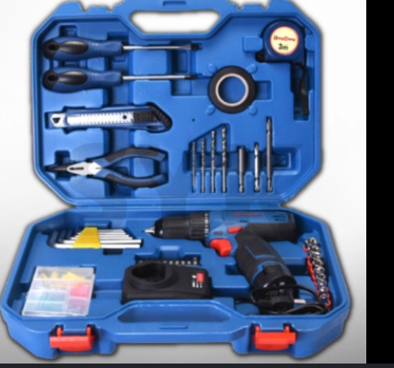 DONGCHENG CORDLESS MULTI-TOOL + BATTERY CHARGER 12V