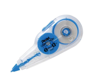 CORRECTION TAPE, BRAND: PENTEL, JAPAN, SIZE: 5MM X 8M, 12 EACH / BOX 