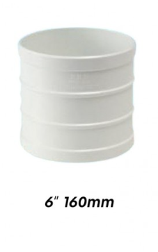 ATKC UPVC Fittings Straight Coupling 6" (160MM)