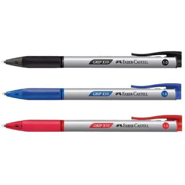 FABER CASTELL FABERCASTELL GRIP BALL PEN X7 (F) 0.7MM