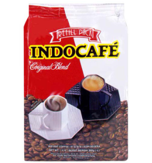INDOCAFE ORIGINAL BLEND COFFEE REFILL PACK 300GM