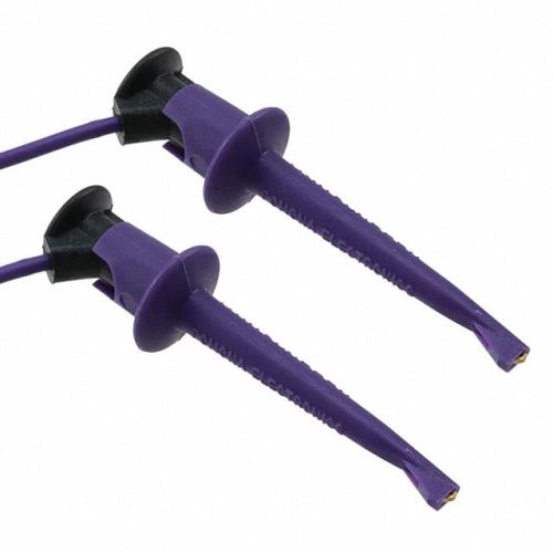 Fluke PATCH 3781-24-7 Minigrabber Patch Cord (violet)