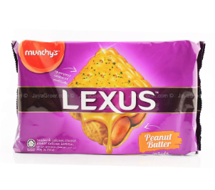 MUNCHY'S  LEXUS  PEANUT BUTTER SANDWICH CRACKER  190G