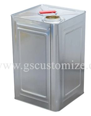 Square Metal pail (18L)