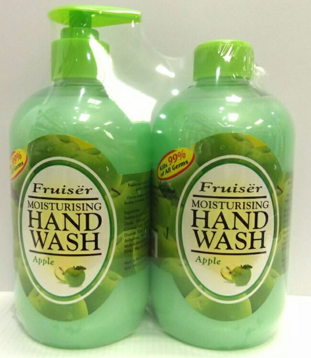 Fruiser Moisturising Hand Wash Apple 500ml