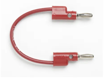 Fluke PATCH B-24-2# Banana Plug Patch Cord (red) Bulk