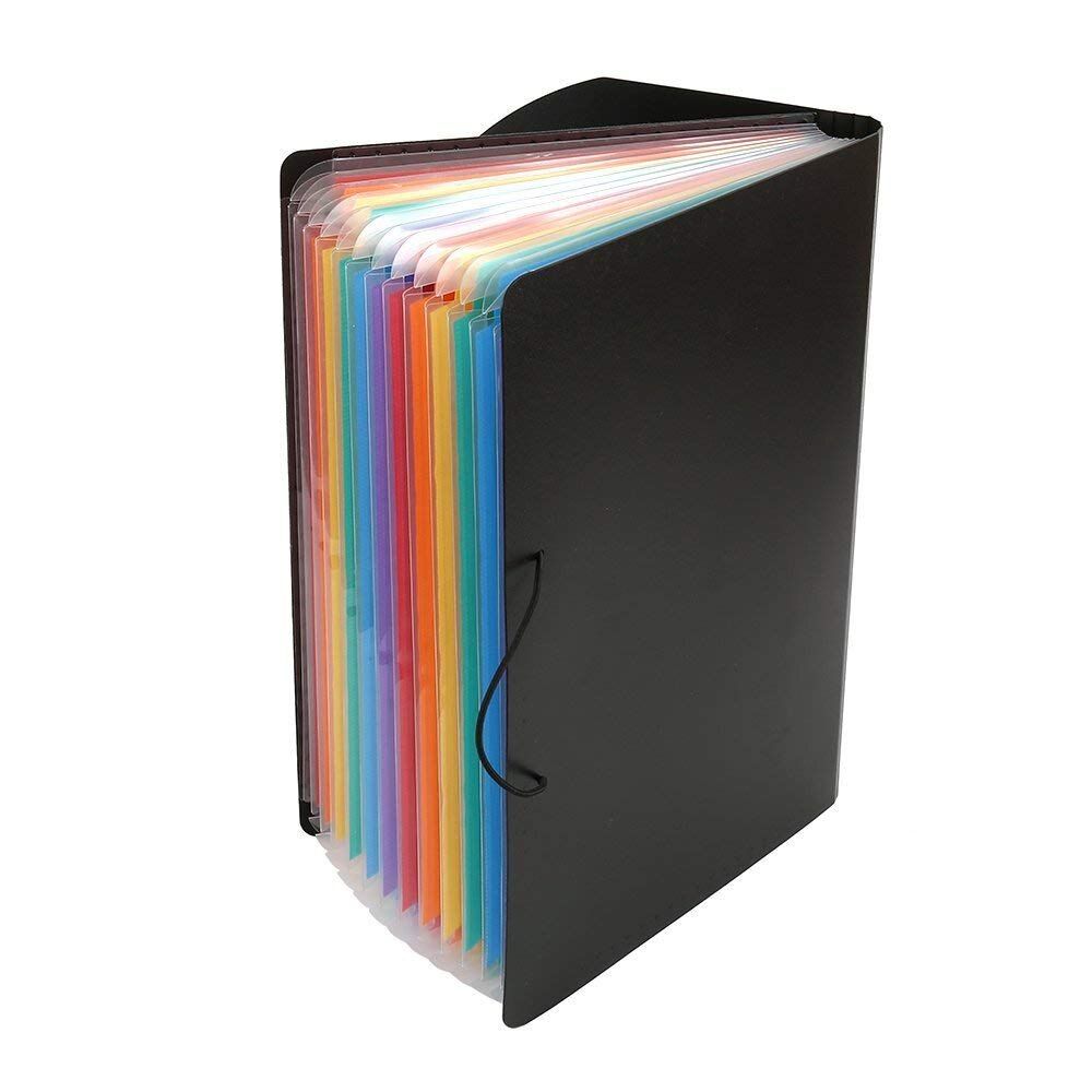 QP A4 EXPANDING FILE FOLDER ORGANIZER 13'S POCKET