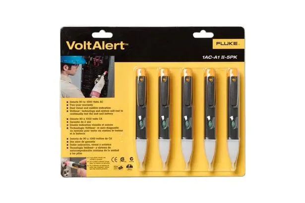 Fluke 1ACII5 FLK-1ACA1II-5/APAC Flk-1aca1ii-5/apac,flk-1ac-a1-ii-5pk,volt Alert, 5 Pack For Apac