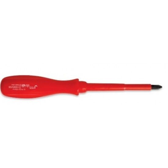 Jetech IS#2-100 Electrician Insulated Screwdriver 100mm Philips (+)