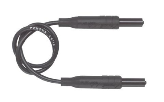 Fluke PATCH 4911A-60-0 Retr. Sheath Banana Plug (black)