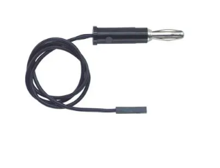 Fluke PATCH 4771-24-0 Banana Plug/.025 Sq Recept (black)