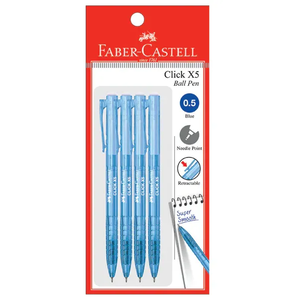 FABER CASTELL CLICK-X 0.5/07-BLUE