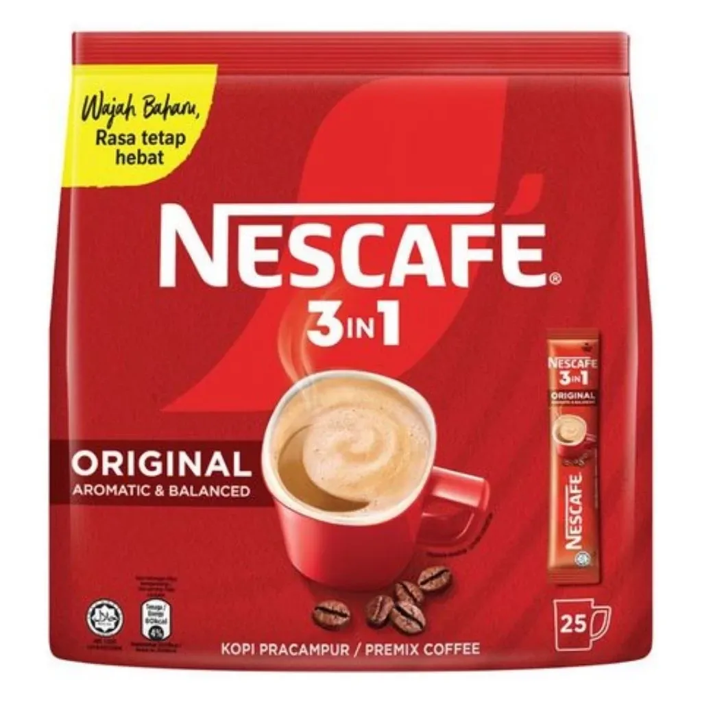 NESTLE NESCAFE 3IN1 PREMIX COFFEE ASSORTED