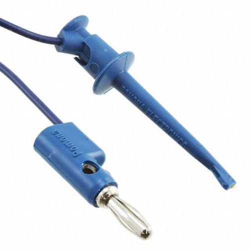 Fluke PATCH 3782-24-6 Minigrabber/banana Plug (blue)