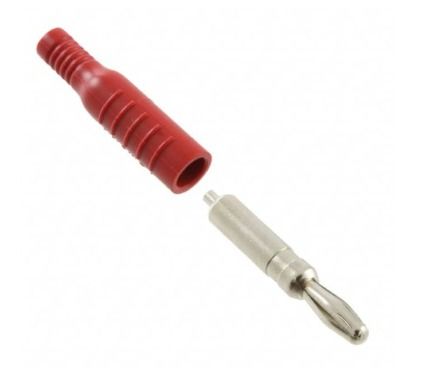 Fluke PJKPL 5169-2 Banana Plug For 18 - 20 Awg Wire, Red