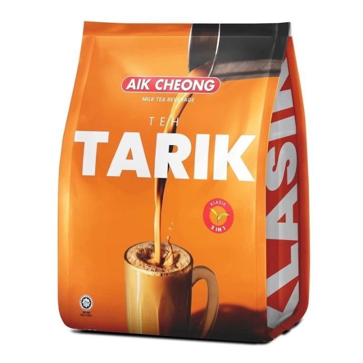 AIK CHEONG  MILK TEA  TEH TARIK 3IN1  INSTANT TEA CLASSIC