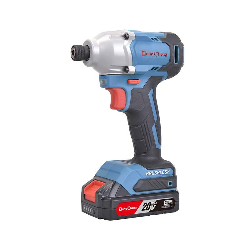 DONGCHENG 6.35MM HEX 208 N.M CORDLESS BRUSHLESS IMPACT DRIVER (20V)