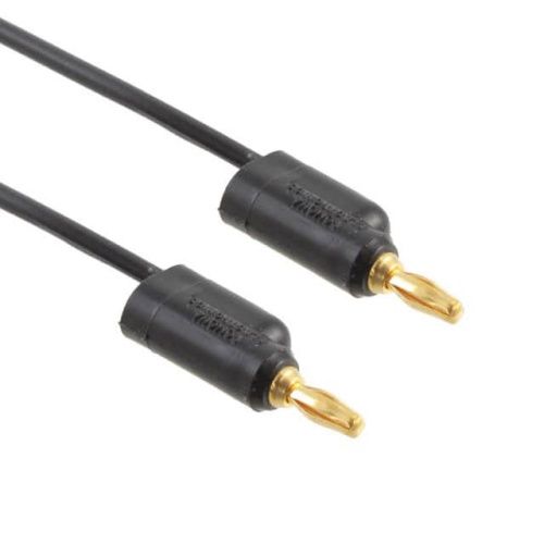 Fluke PATCH 1081-4-0 Mini Banana Plug Patch Cord (black)