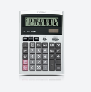 CANON TX-1210Hi III Calculator 12 Digits