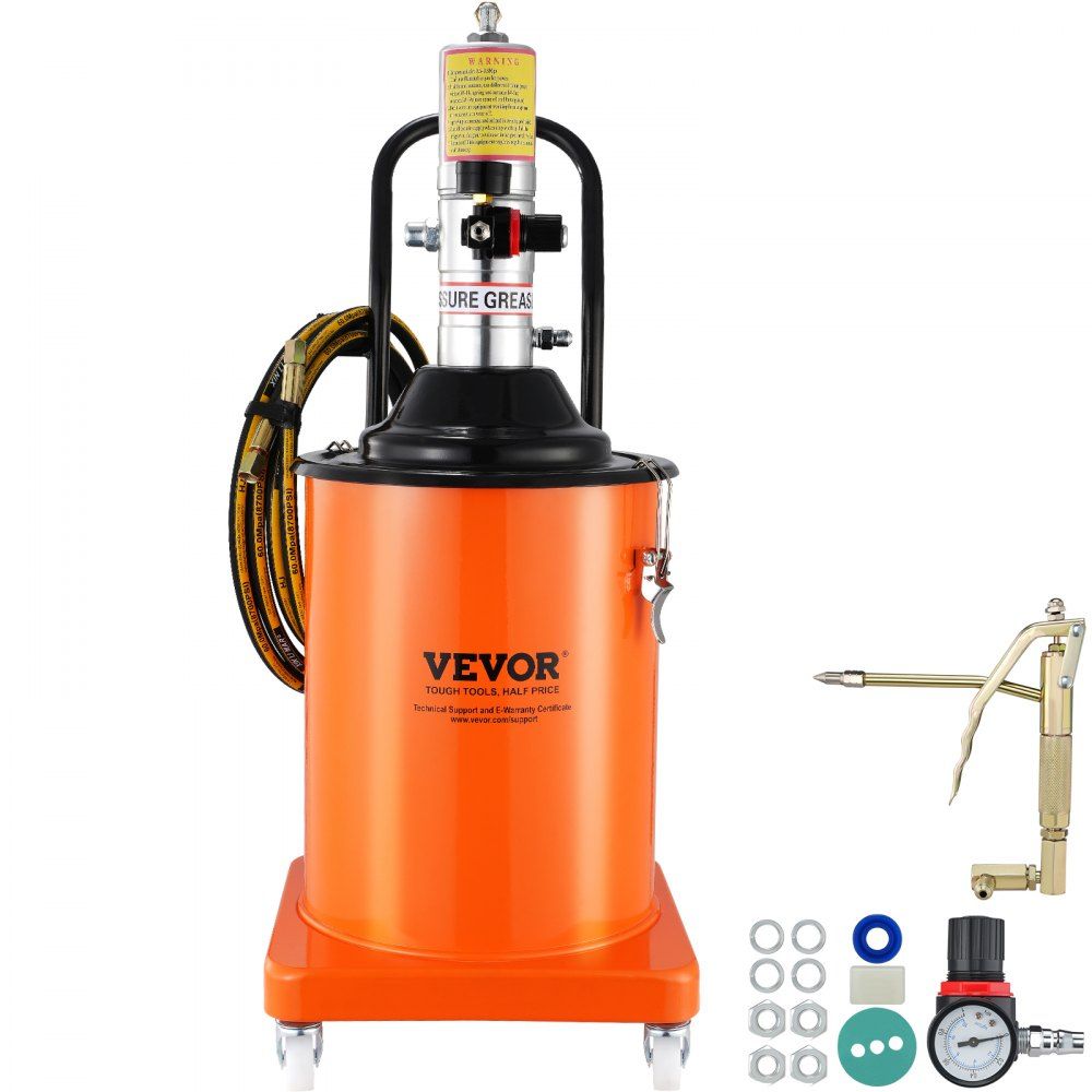40Litre Air Grease Pump With Hose & Gun