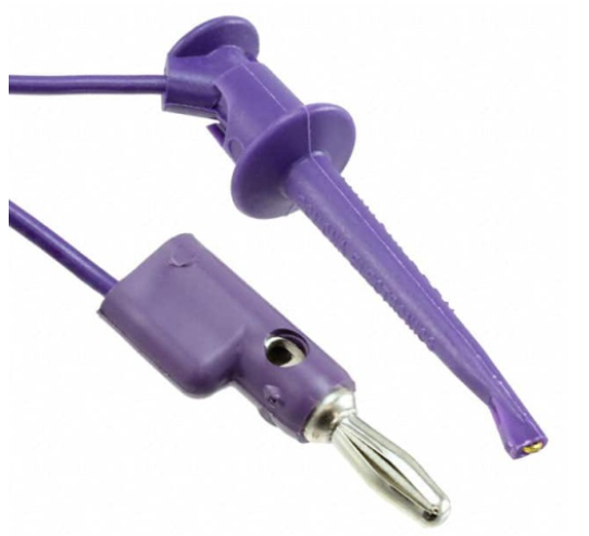 Fluke PATCH EM3782-36-7# Minigrabber/banana Plug (violet), Mto Bulk