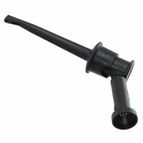 Fluke PACGR 4826-0 Minigrabber Test Clip With Pin Tip Jack, Black