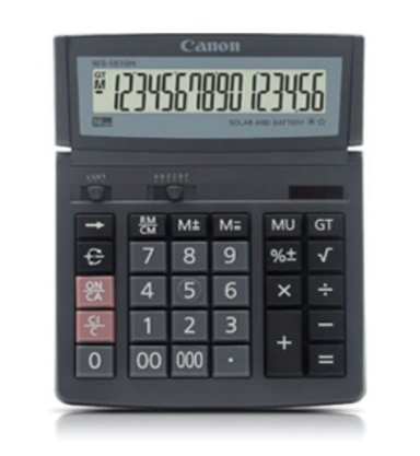CANON WS1610H DESKTOP CALCULATOR (12DIGIT)